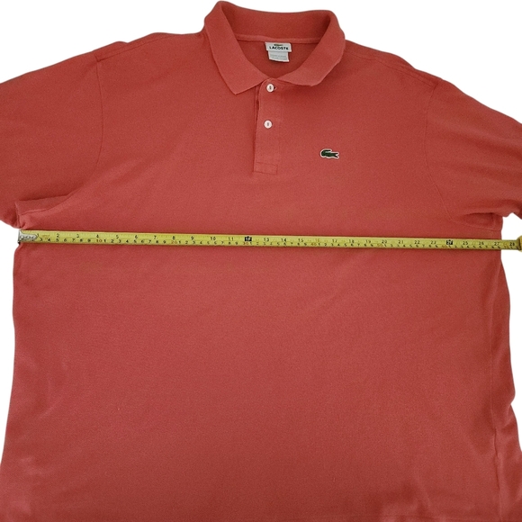 LACOSTE Men's Classic Fit Original polo coral size 9 (4XL) - Picture 5 of 11